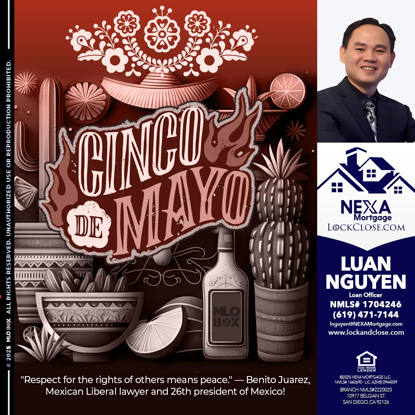Feliz 5 de Mayo - Luan Nguyen -Loan Officer