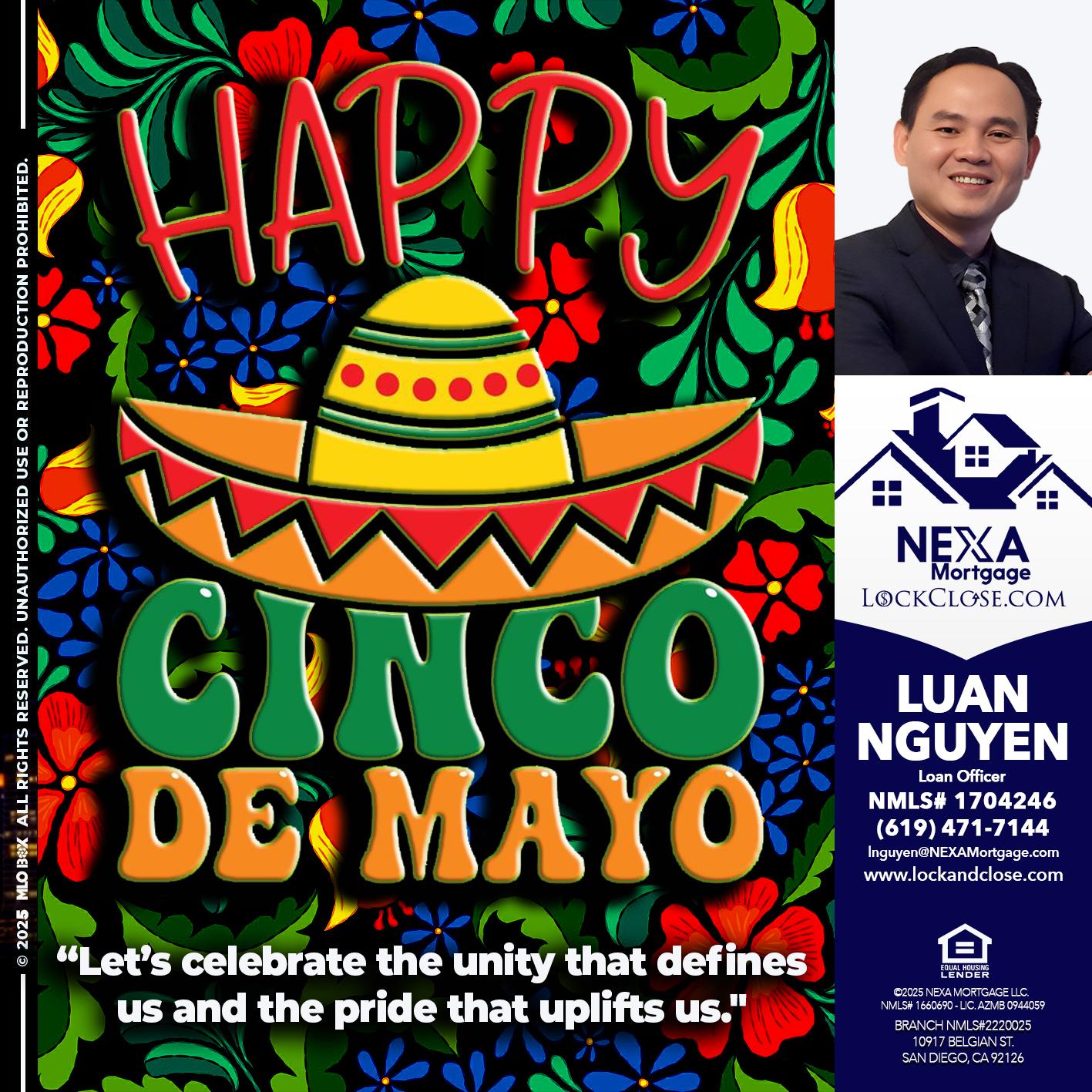 Happy 5 de Mayo - Luan Nguyen -Loan Officer