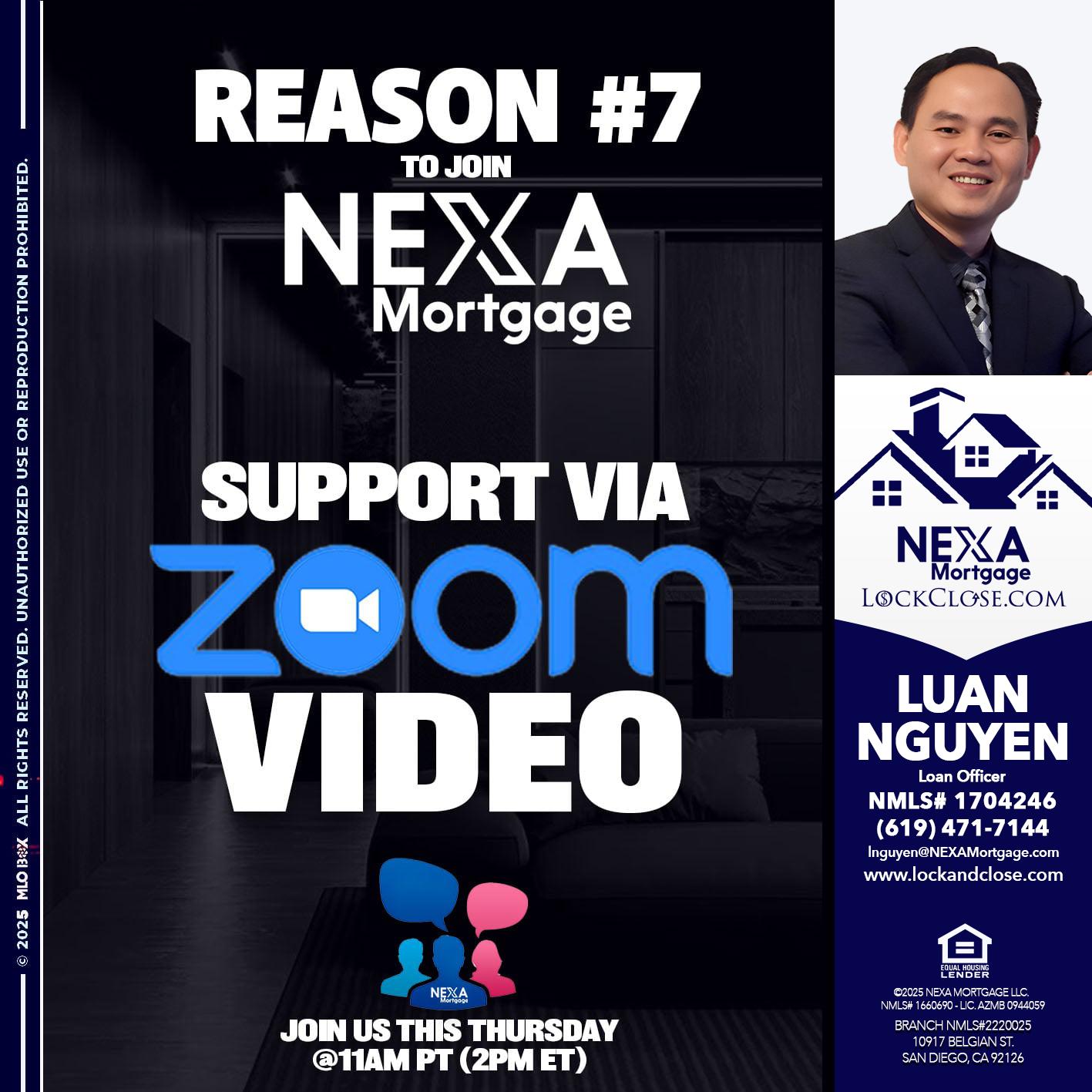 REASON 7 - Luan Nguyen -Loan Officer