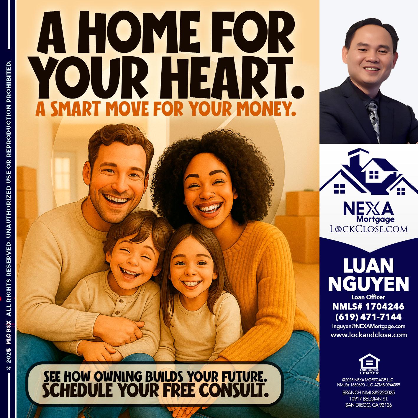 A HOME FOR - Luan Nguyen -Loan Officer