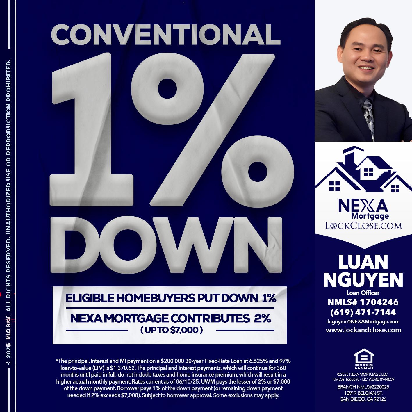 CONVENTIONAL - Luan Nguyen -Loan Officer