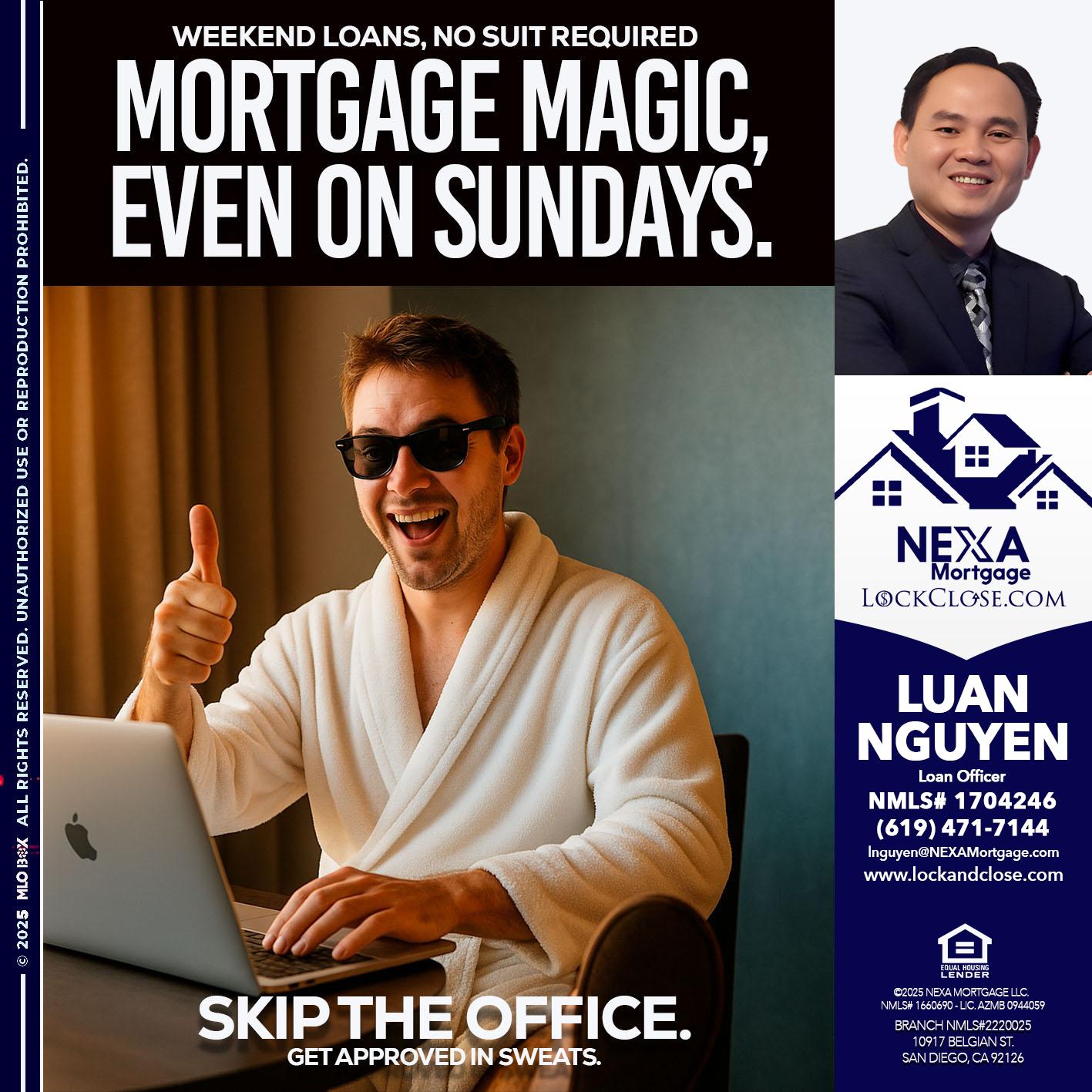 MORTGAGE MAGICS - Luan Nguyen -Loan Officer
