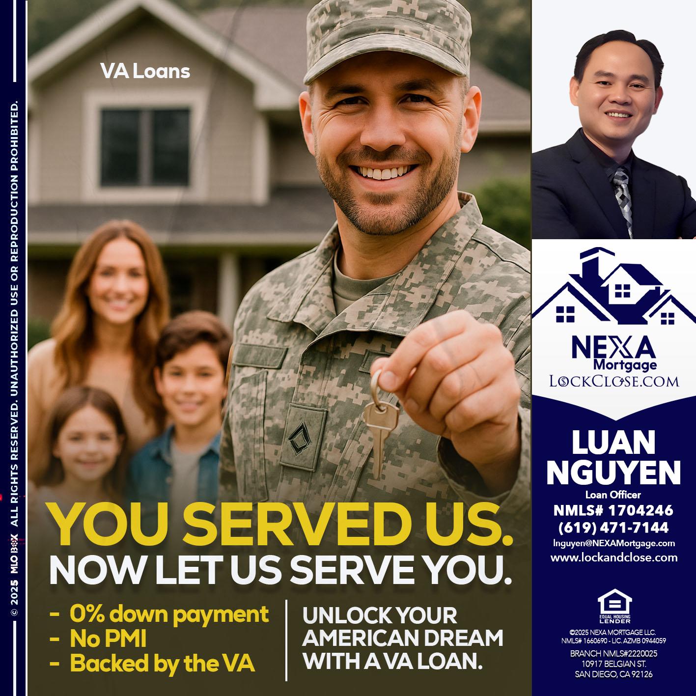 YOU DESERVED - Luan Nguyen -Loan Officer