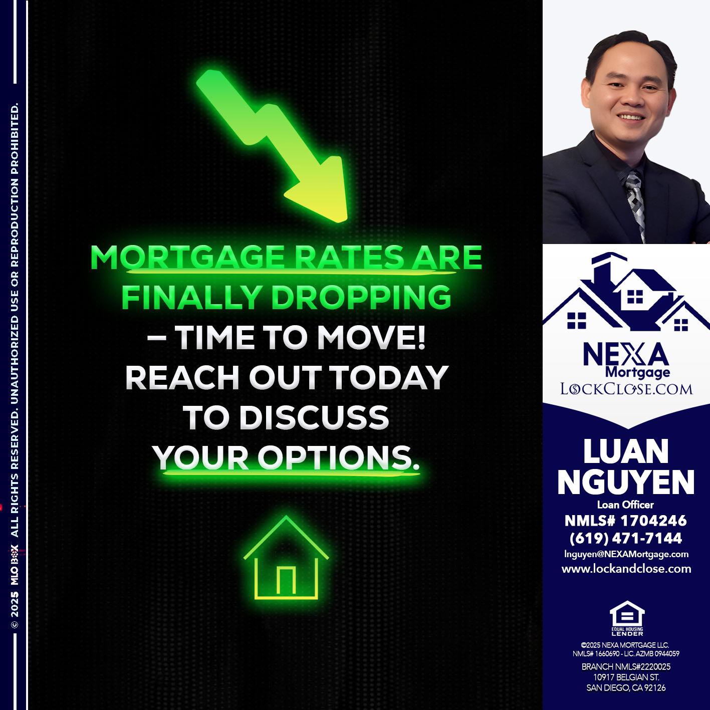 MORTGAGE RATES - Luan Nguyen -Loan Officer