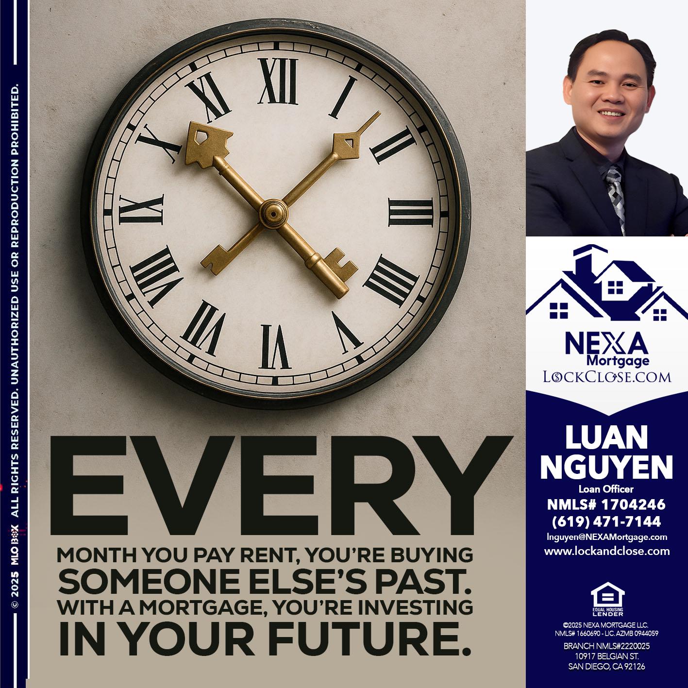 EVERY MONTH - Luan Nguyen -Loan Officer