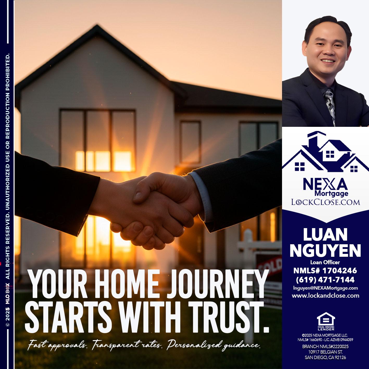 your home - Luan Nguyen -Loan Officer