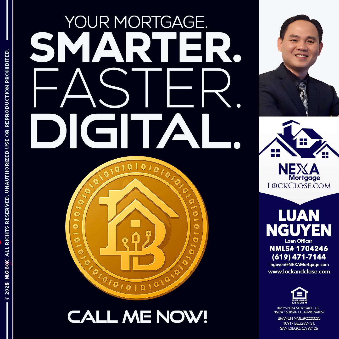 YOUR MORTGAGE - Luan Nguyen -Loan Officer