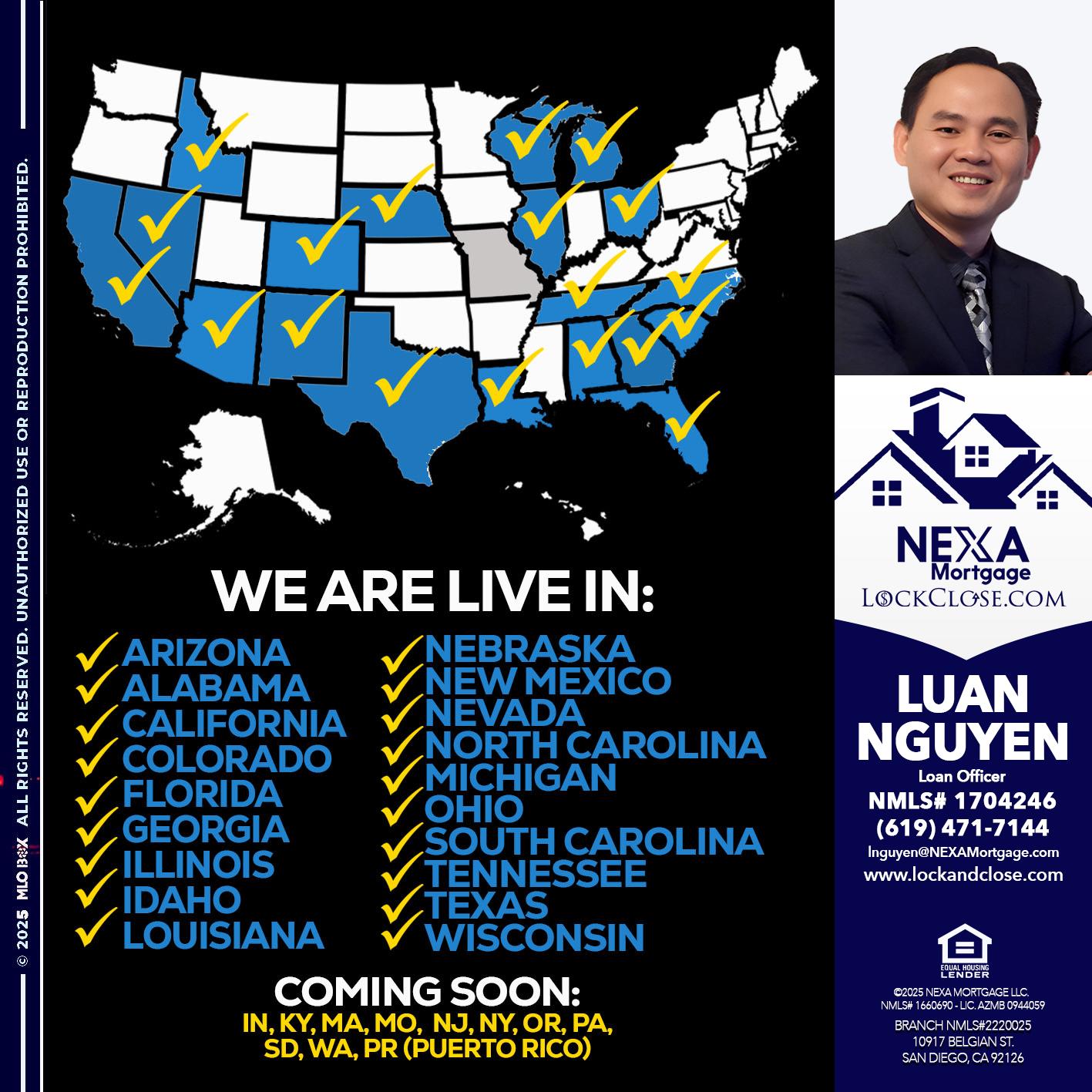 New Mexico live - Luan Nguyen -Loan Officer