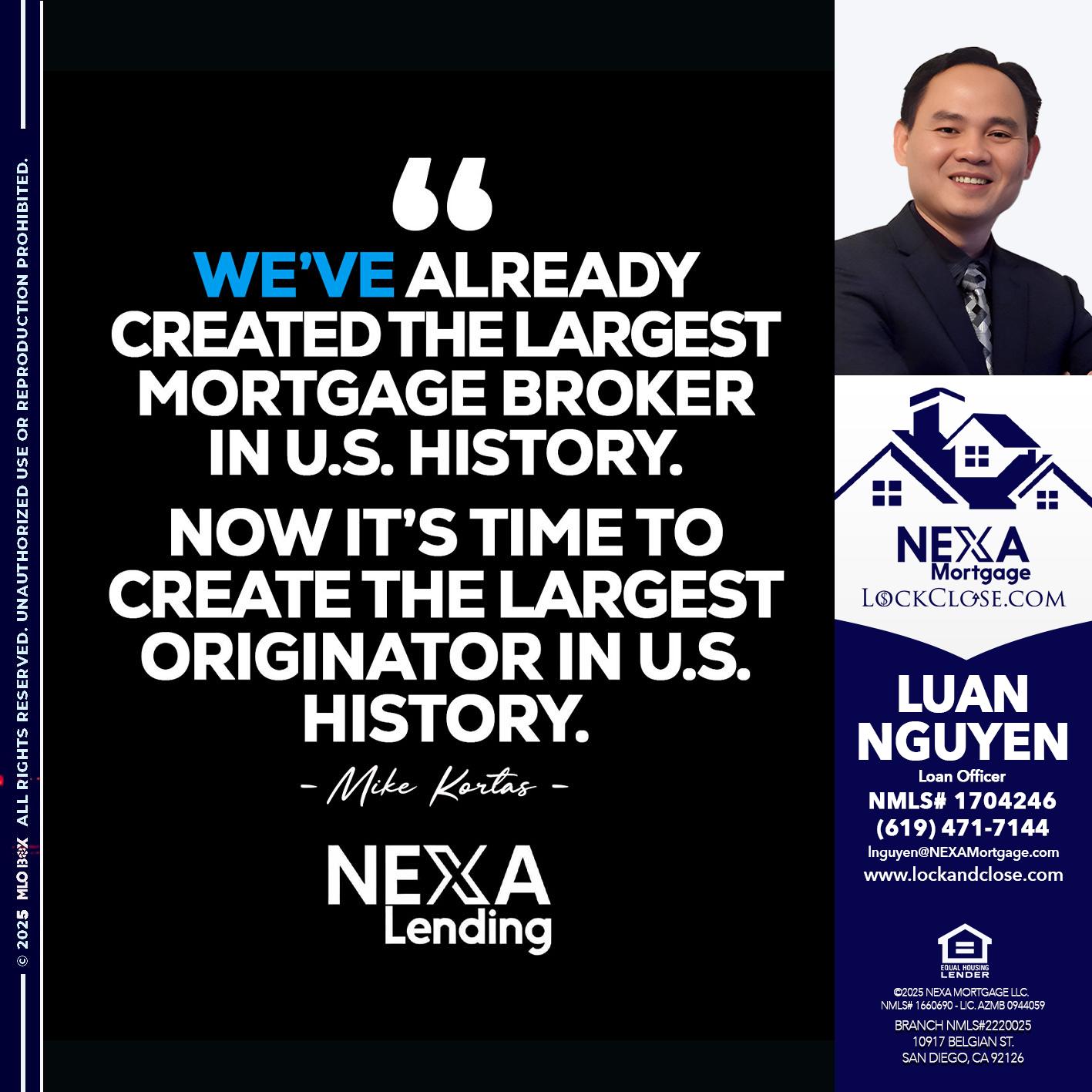 MIKE KORTAS - Luan Nguyen -Loan Officer