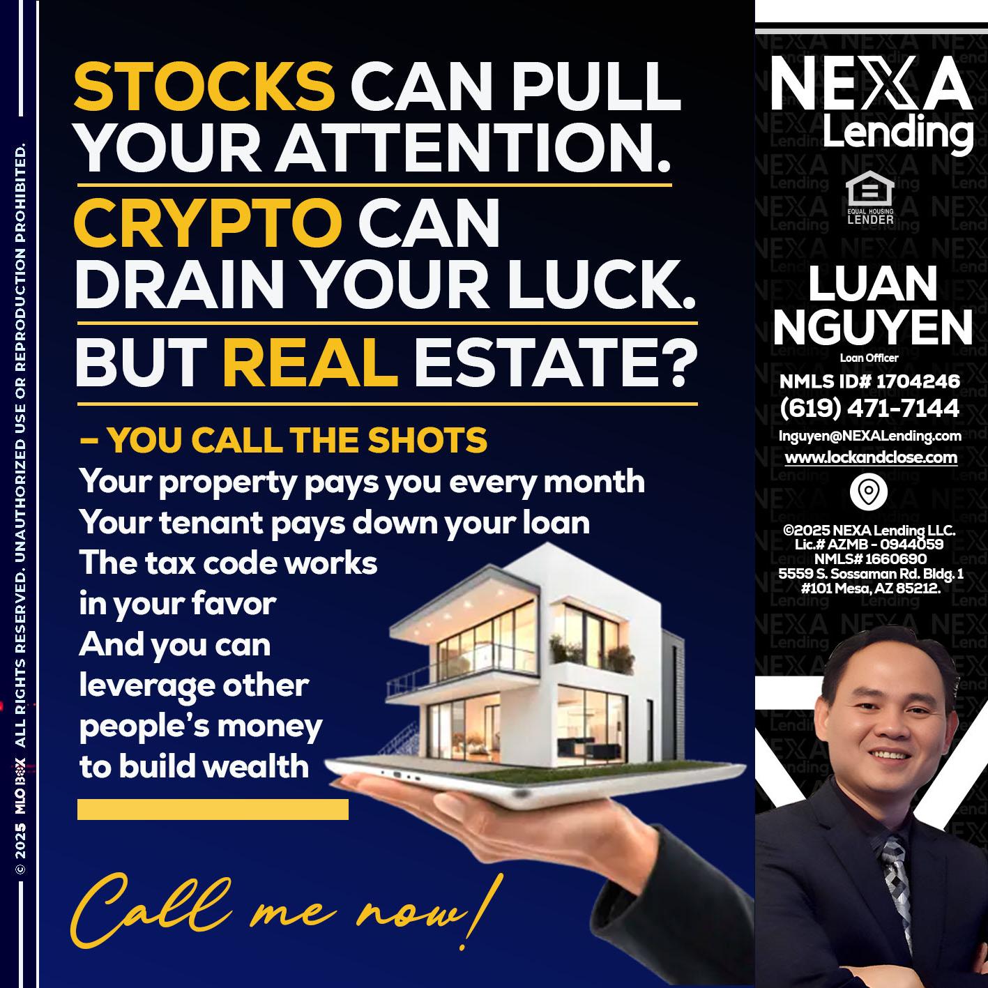 STOCK YOUR - Luan Nguyen -Loan Officer
