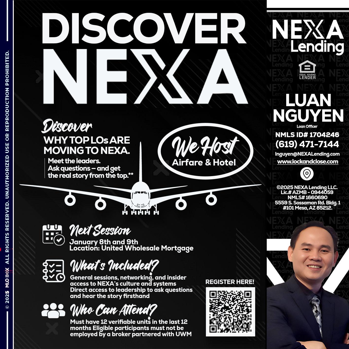 DISCOVER NEXA - Luan Nguyen -Loan Officer