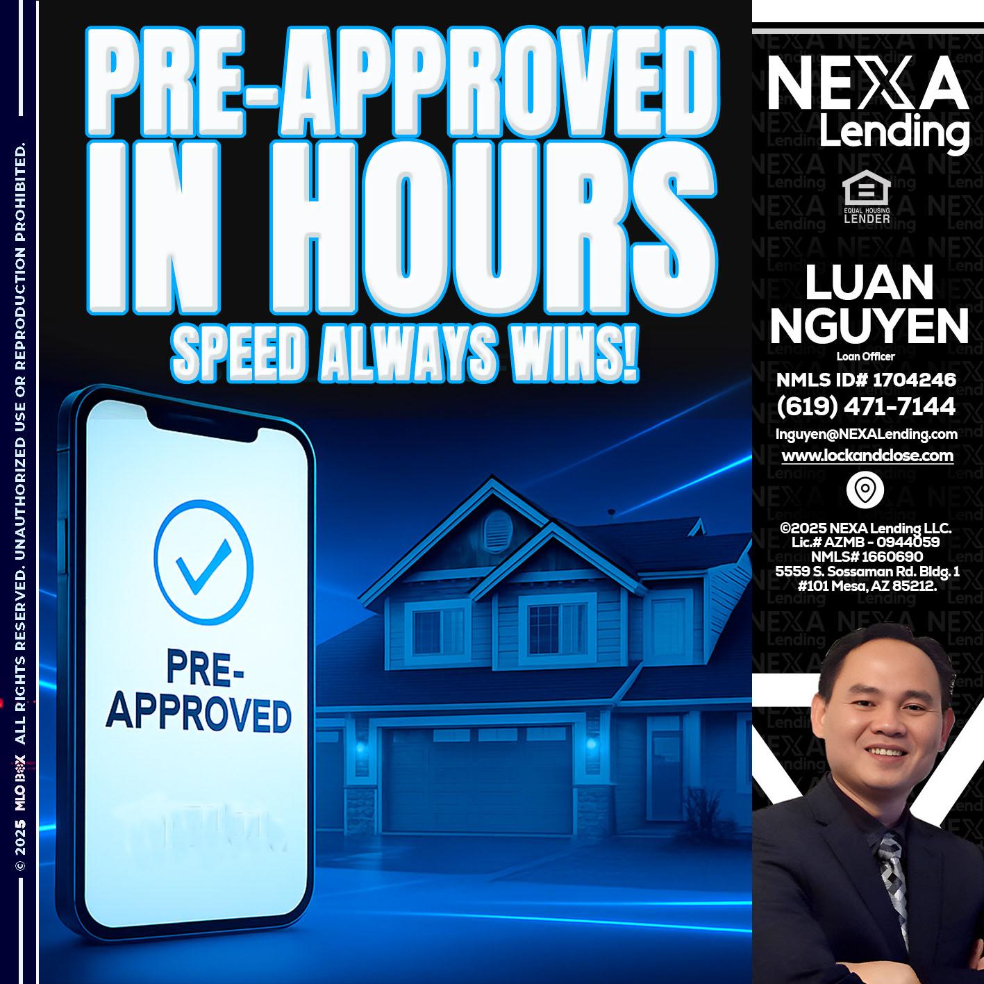 PRE - Luan Nguyen -Loan Officer