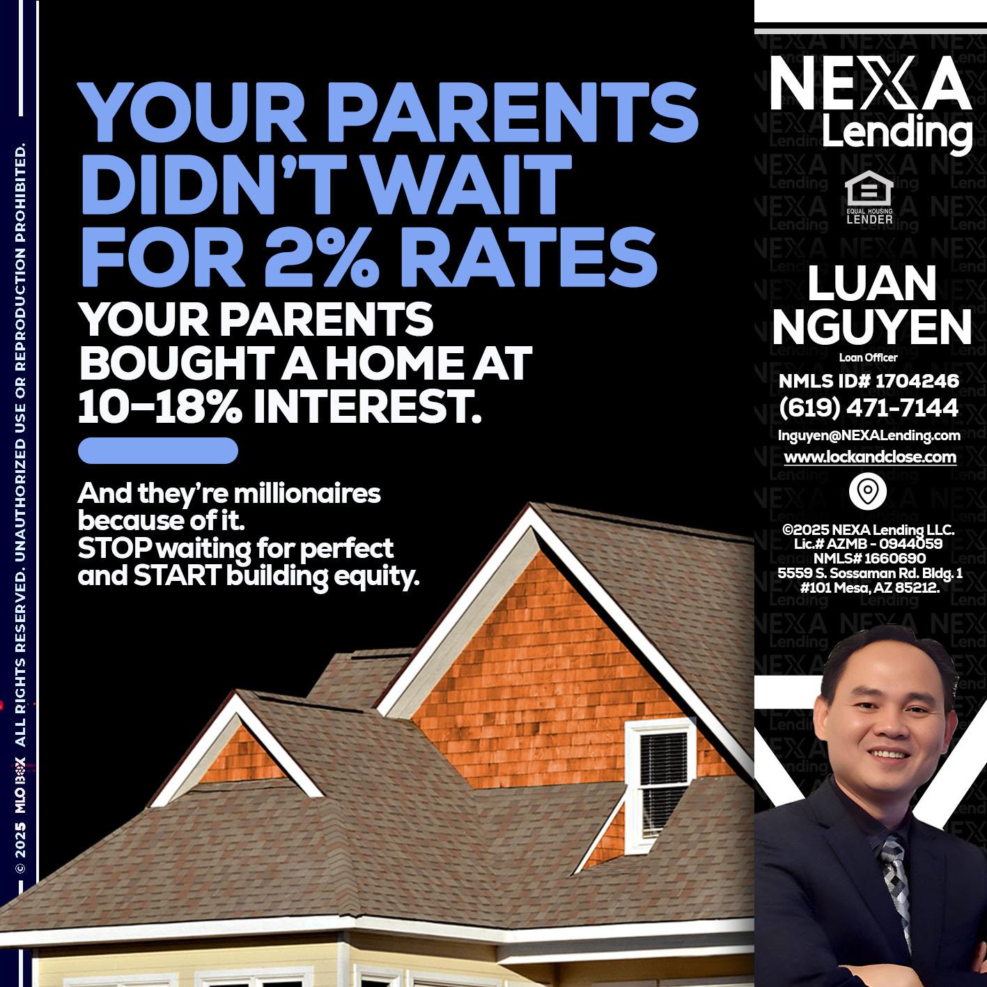YOUR PARENTS - Luan Nguyen -Loan Officer