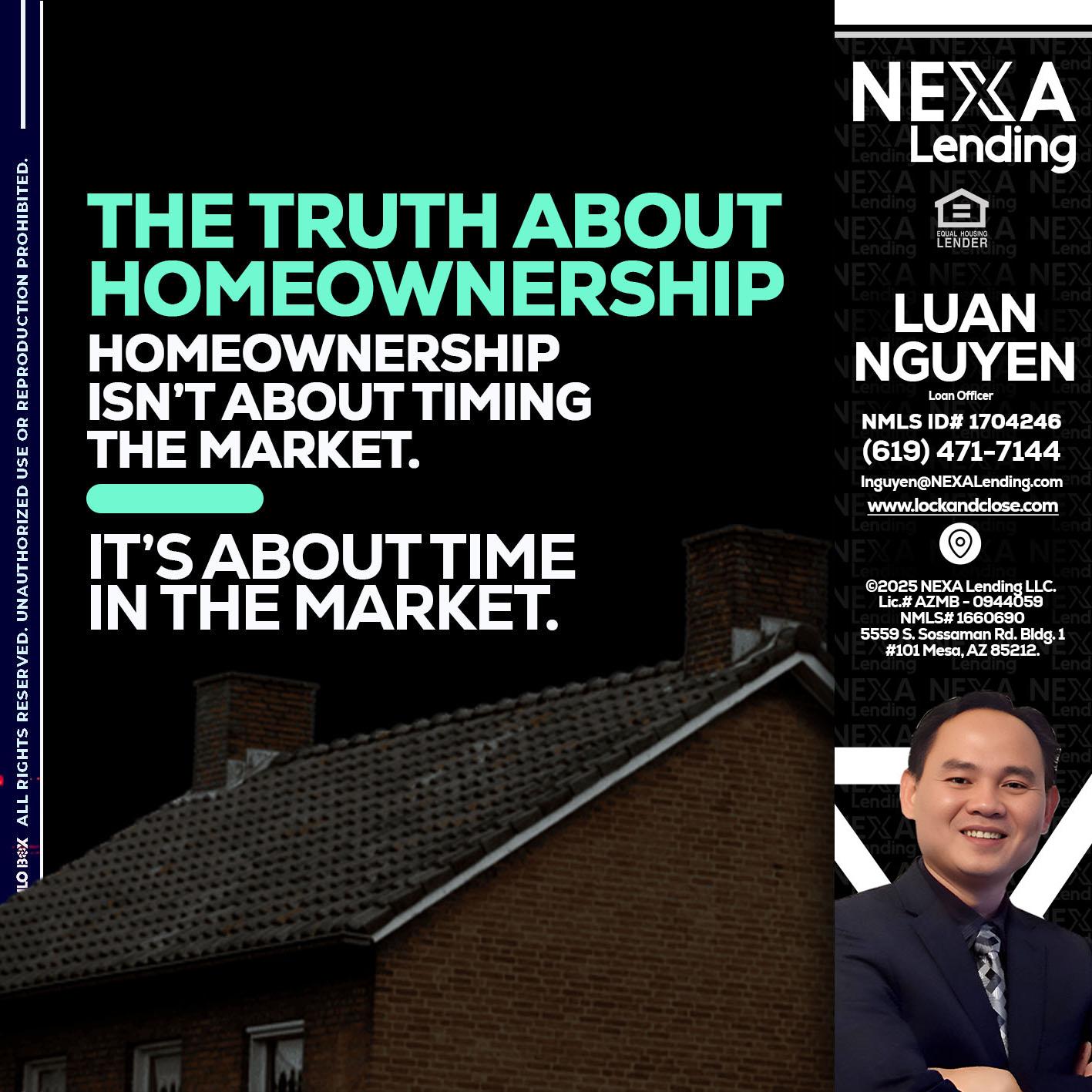 THE TRUTH ABOUT - Luan Nguyen -Loan Officer