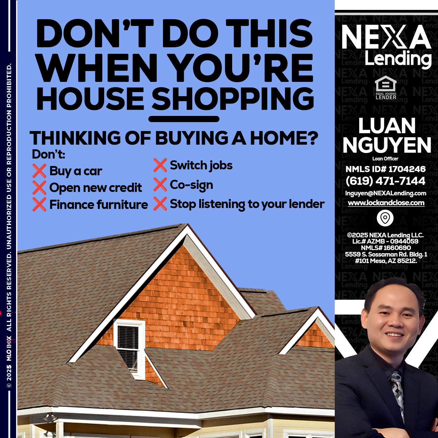 DONT DO THIS - Luan Nguyen -Loan Officer