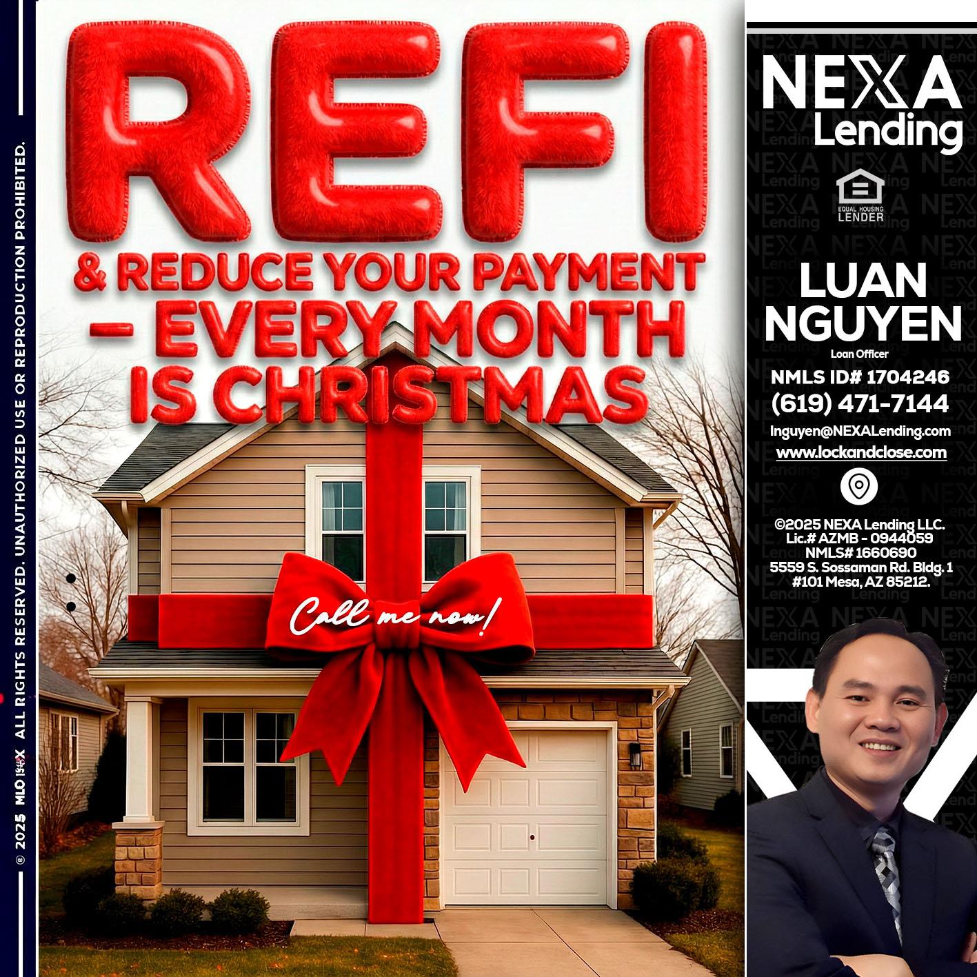 REFI - Luan Nguyen -Loan Officer