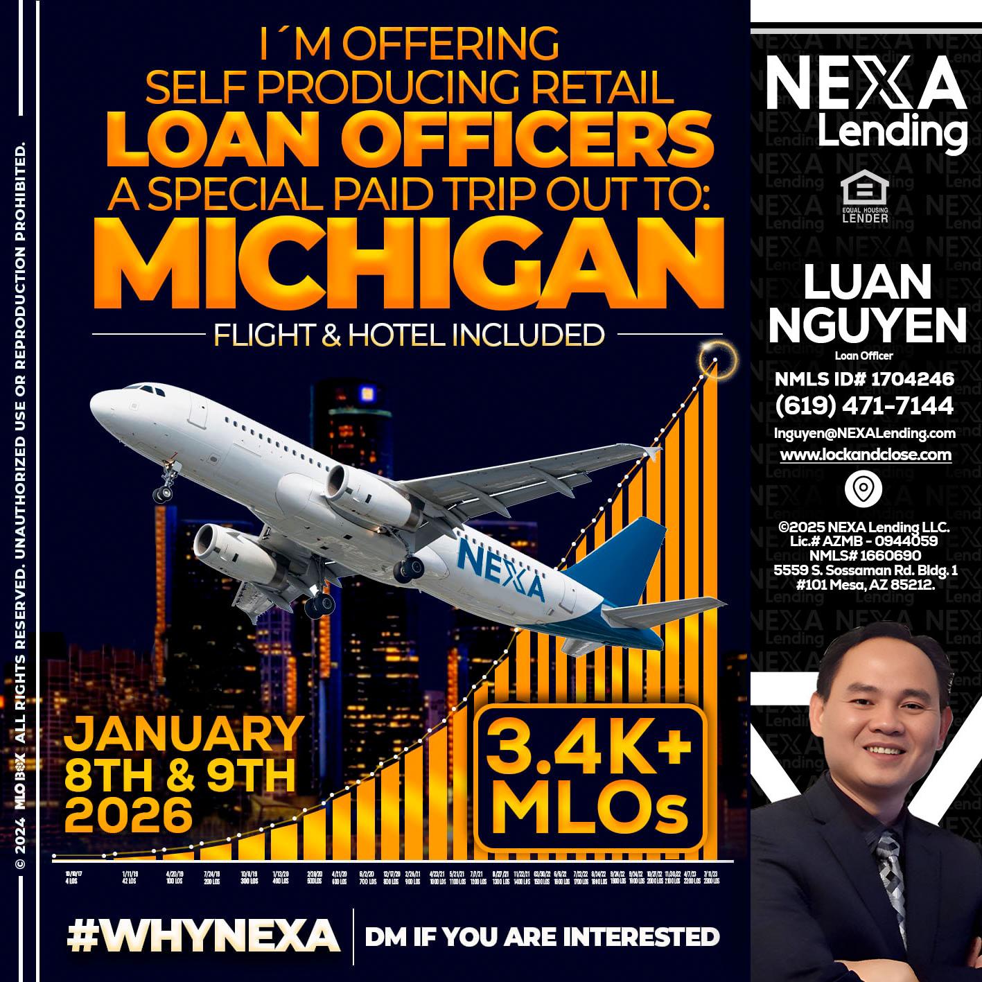MICHIGAN TRIP - Luan Nguyen -Loan Officer