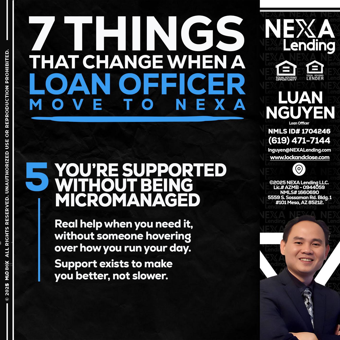 7 THINGS (5) - Luan Nguyen -Loan Officer