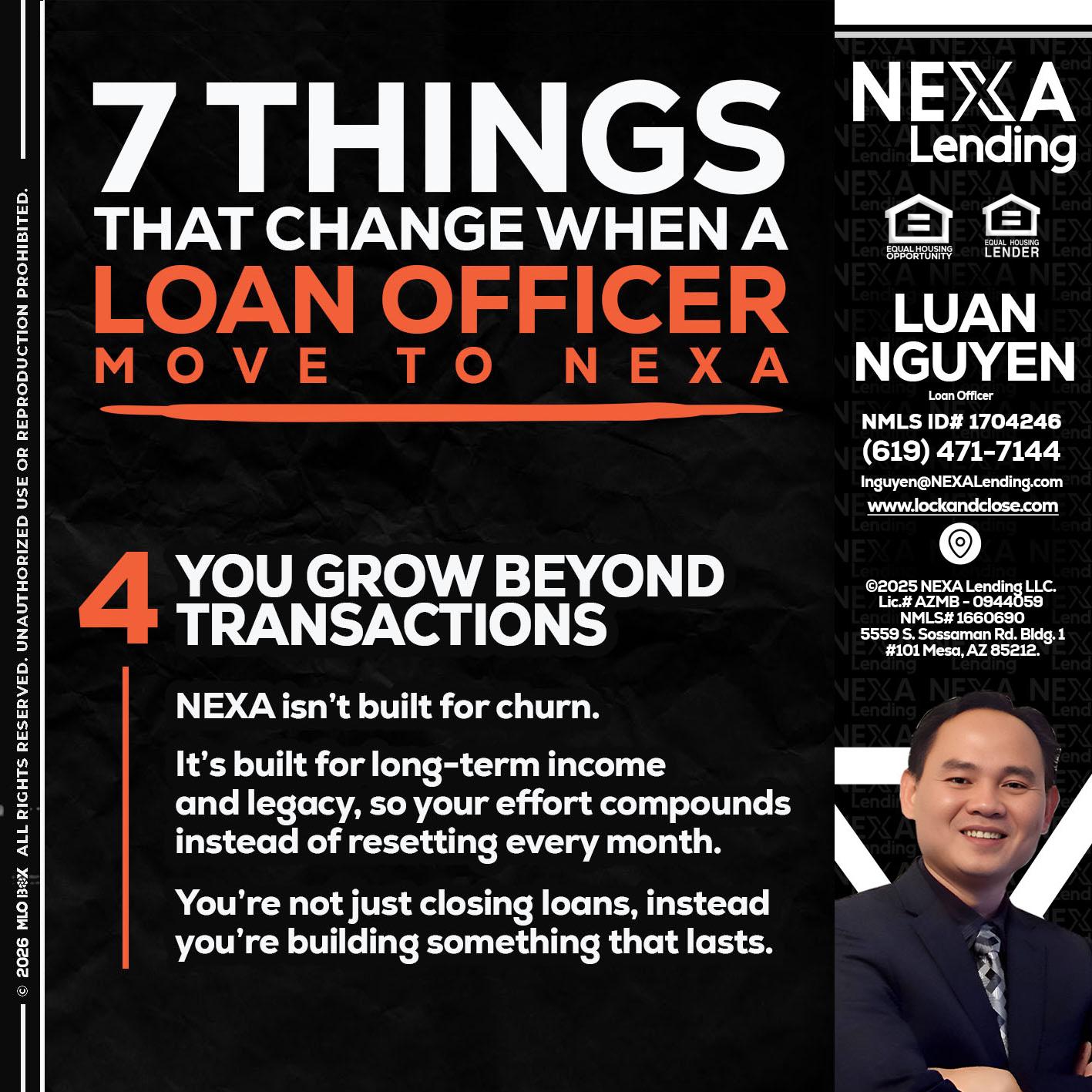 7 THINGS (4) - Luan Nguyen -Loan Officer