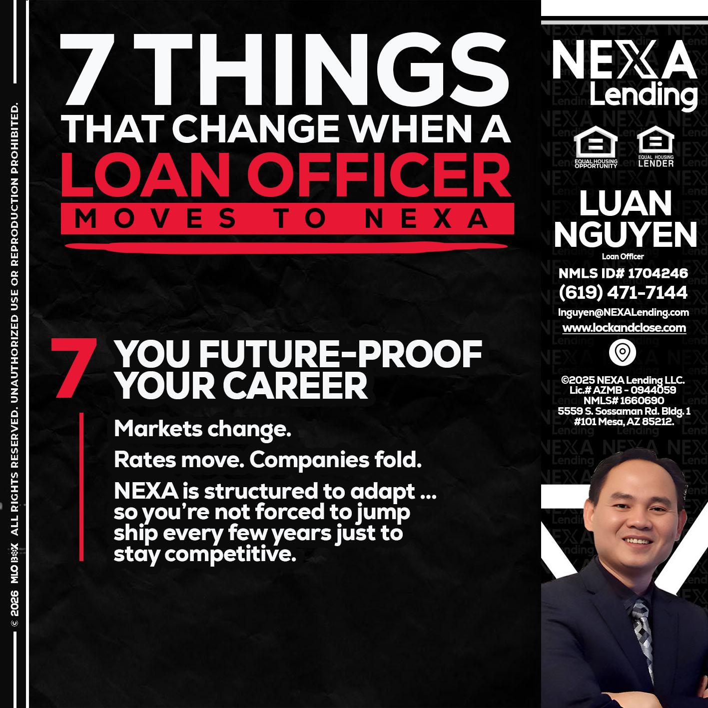 7 THINGS (7) - Luan Nguyen -Loan Officer