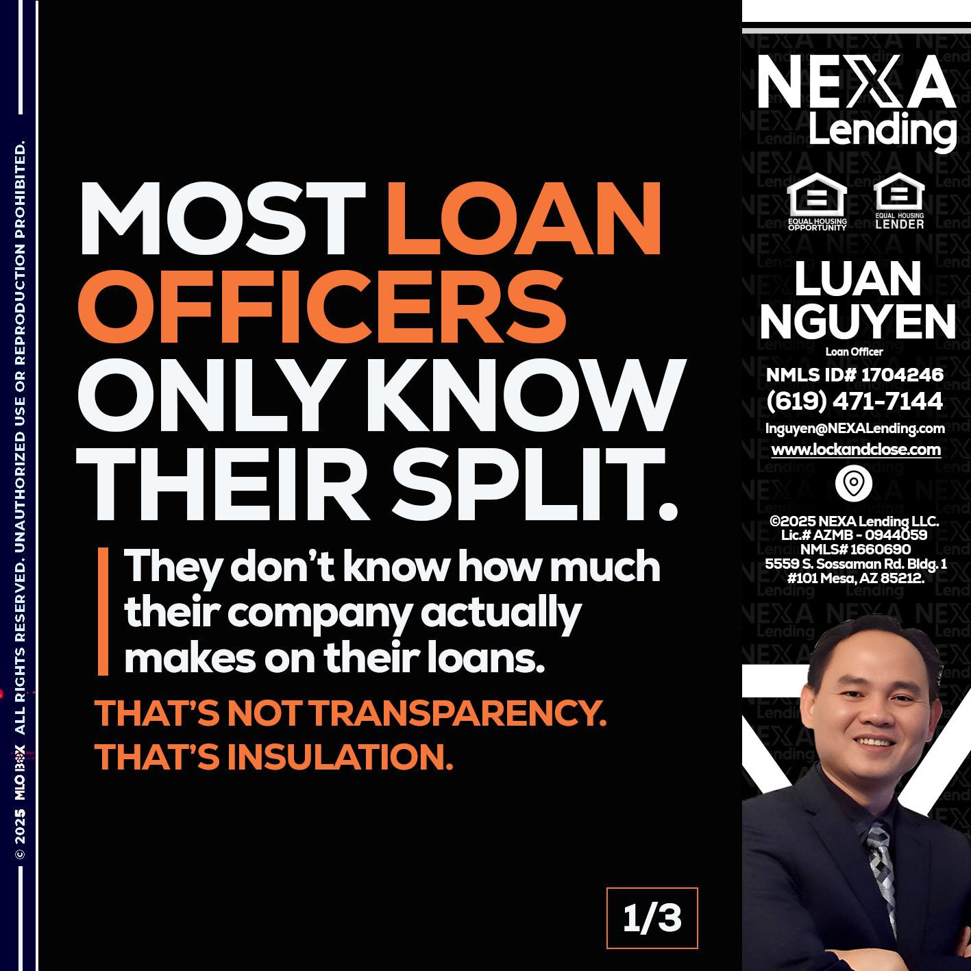 1 OF 3 - Luan Nguyen -Loan Officer
