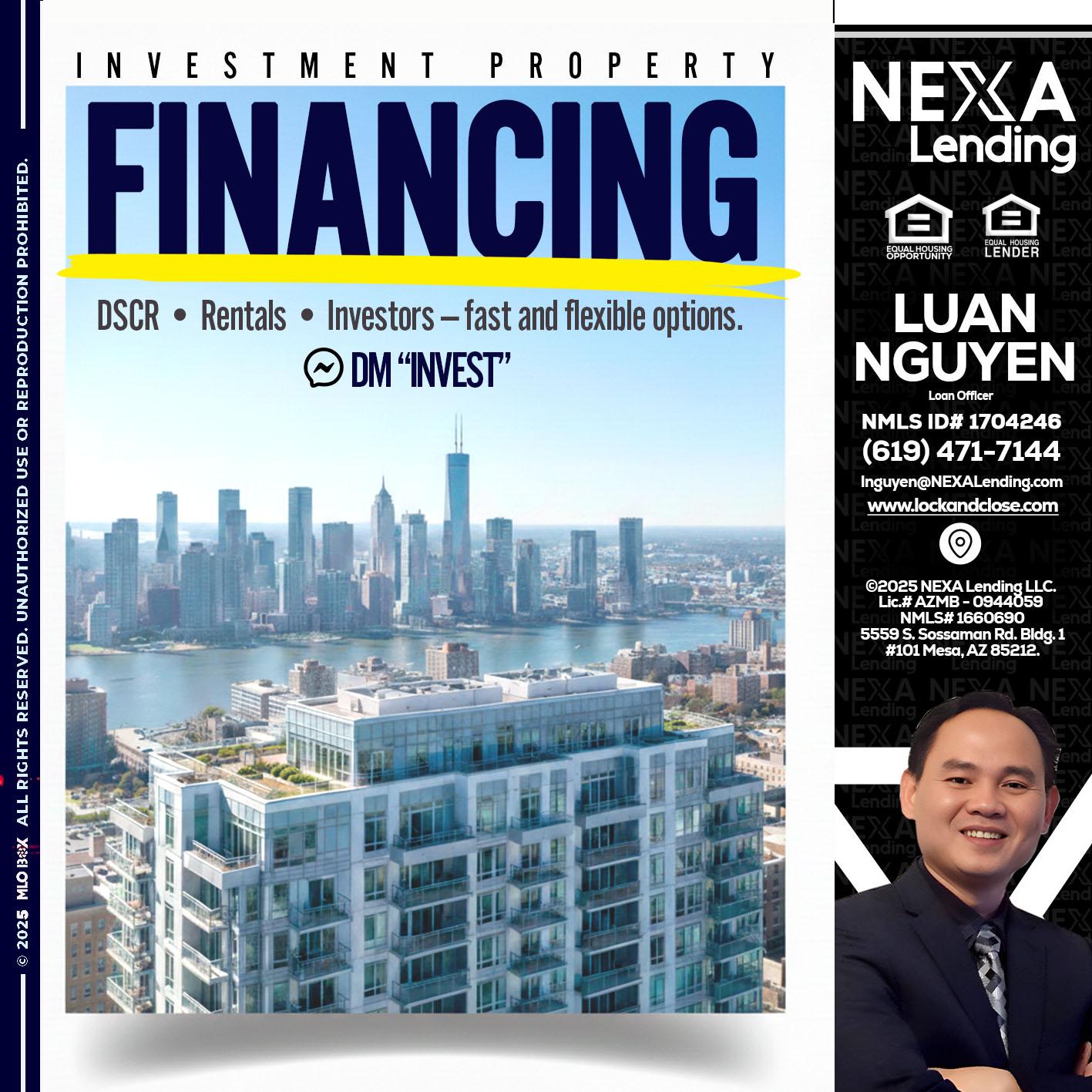 FINANCING - Luan Nguyen -Loan Officer