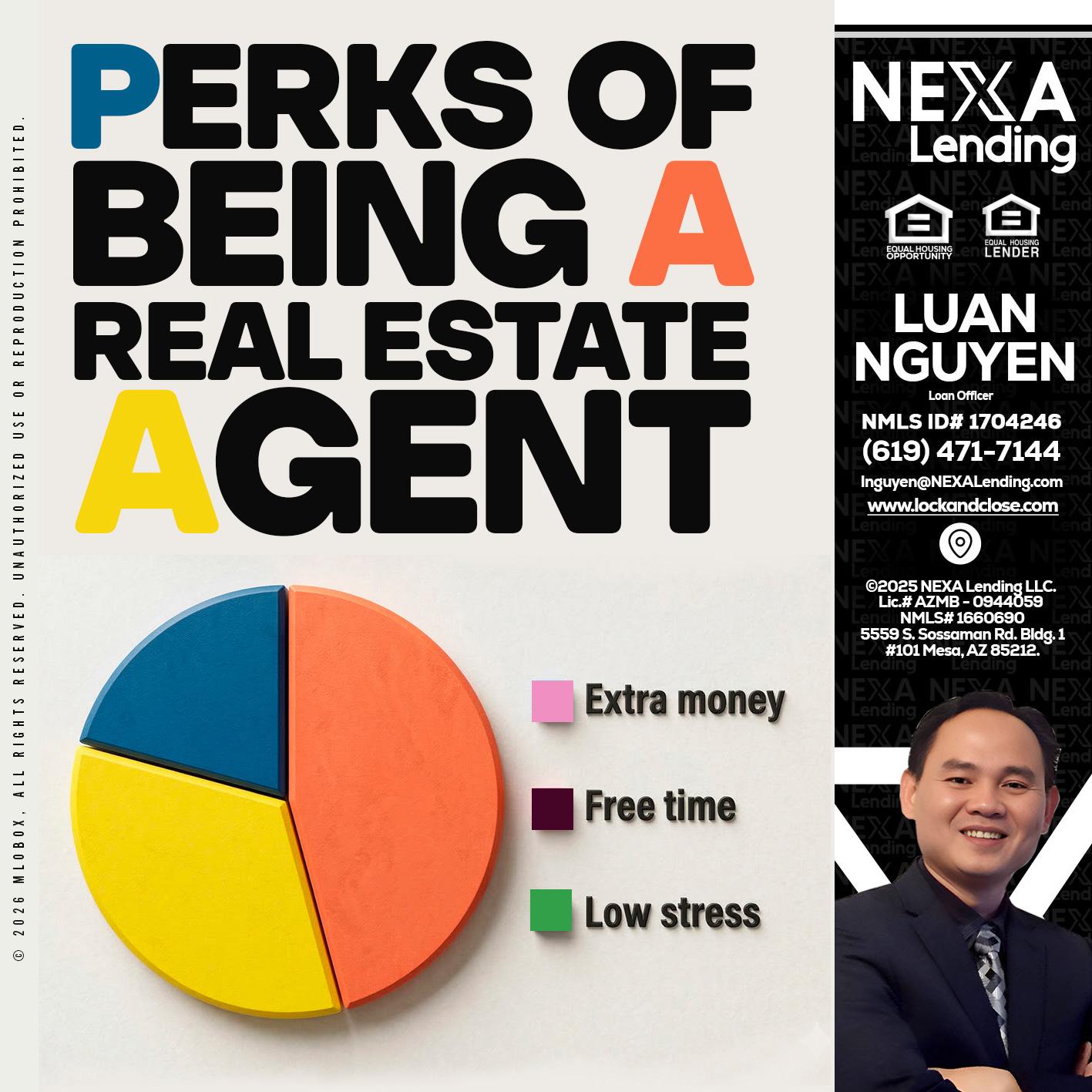 PERKS OF BEING - Luan Nguyen -Loan Officer