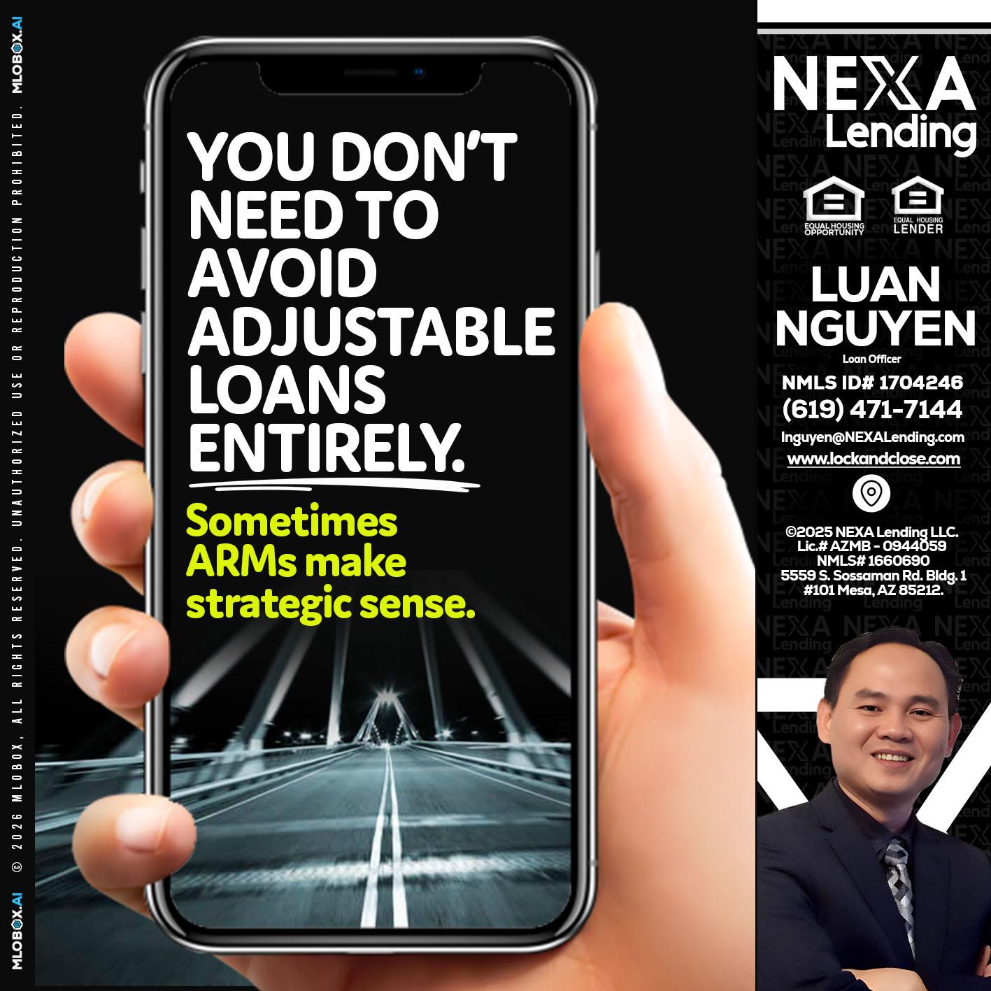 YOU DONT NEED - Luan Nguyen -Loan Officer