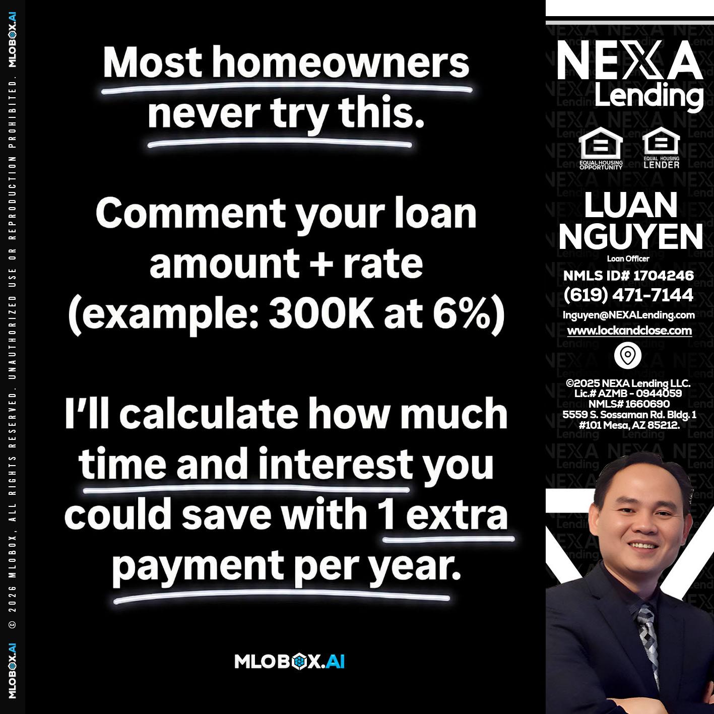 most owners - Luan Nguyen -Loan Officer
