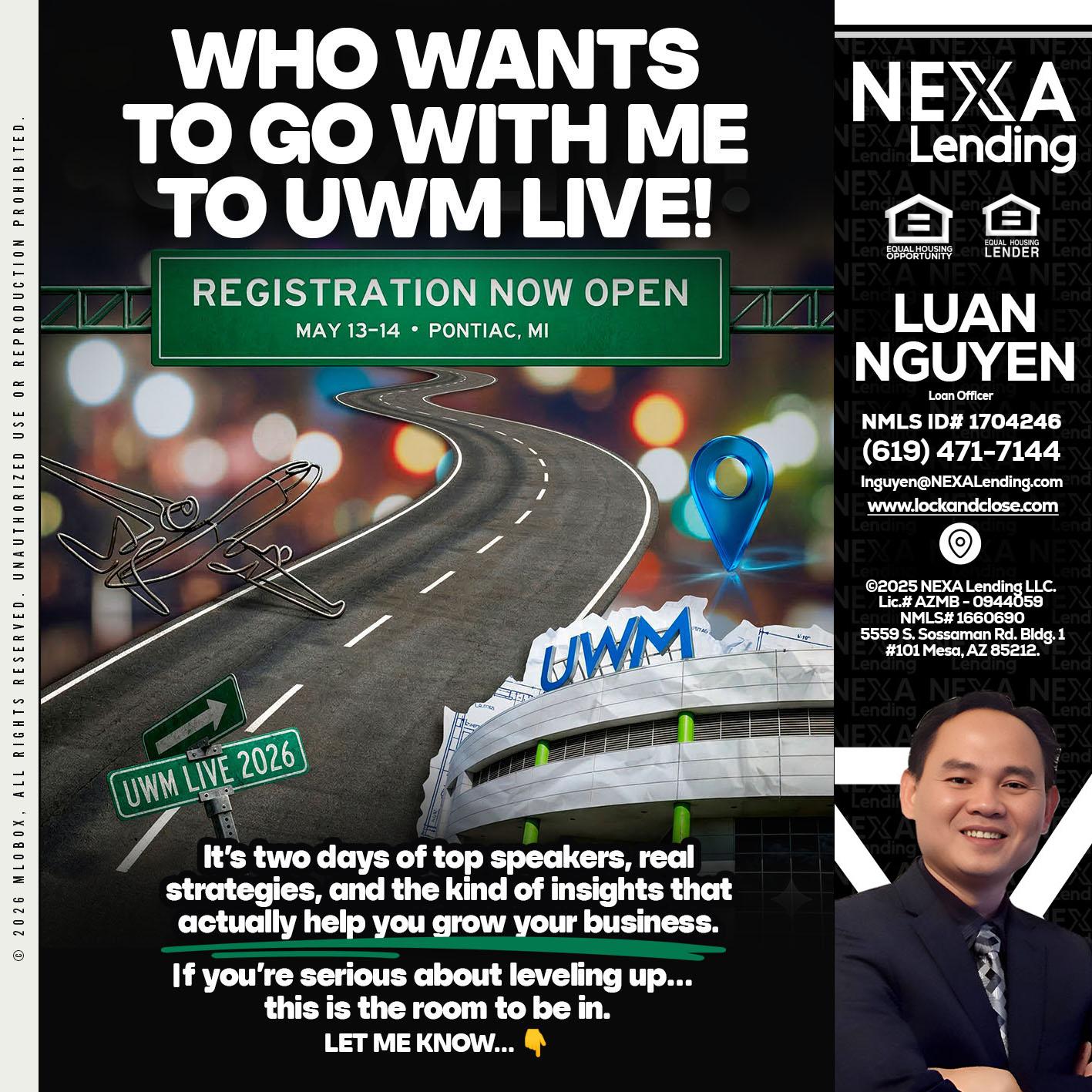 WHO WANTS - Luan Nguyen -Loan Officer