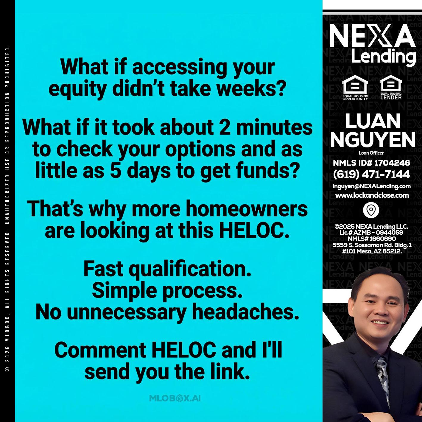 what if - Luan Nguyen -Loan Officer