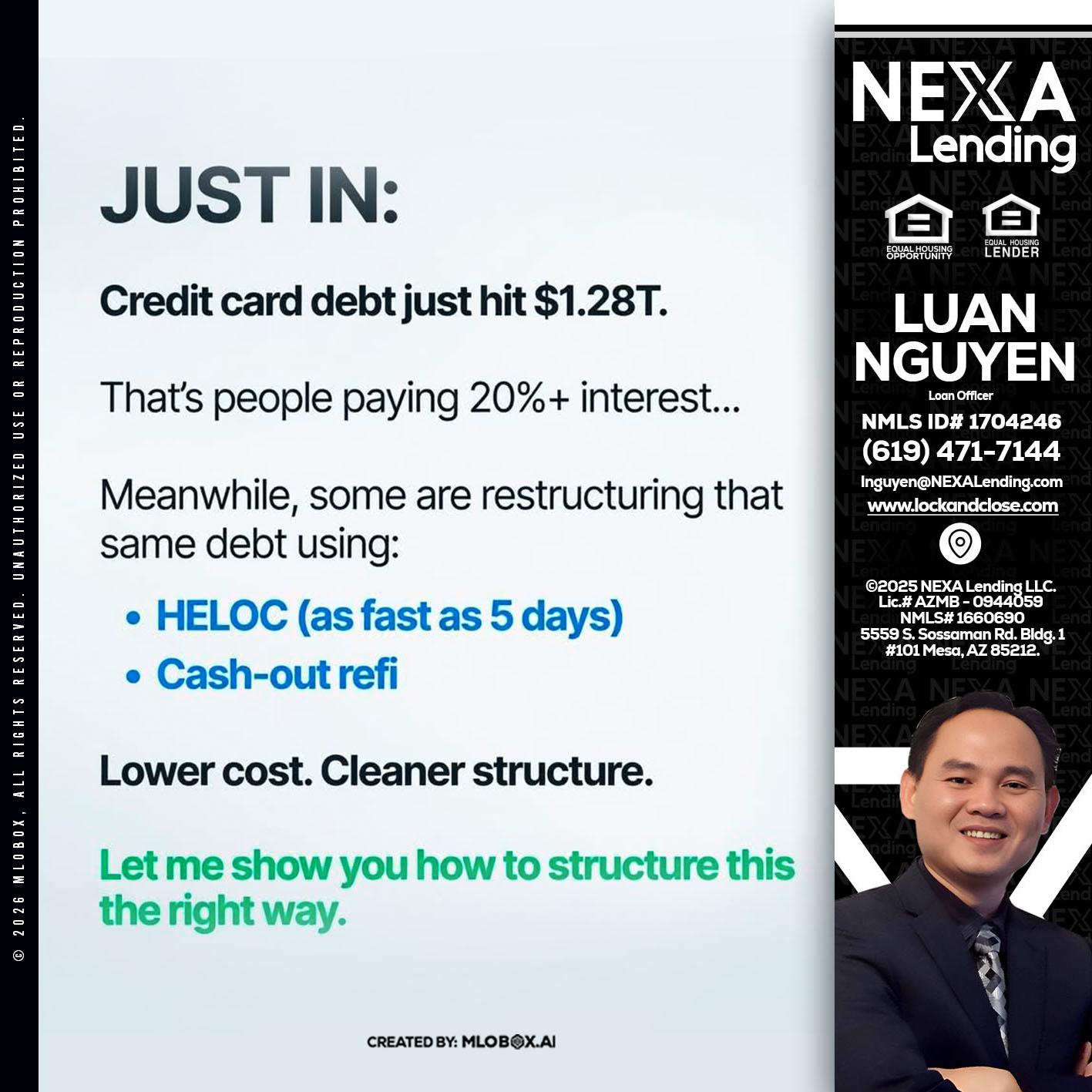 JUST IN - Luan Nguyen -Loan Officer