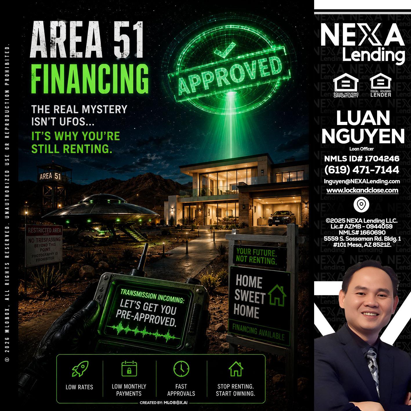 AREA 51 - Luan Nguyen -Loan Officer