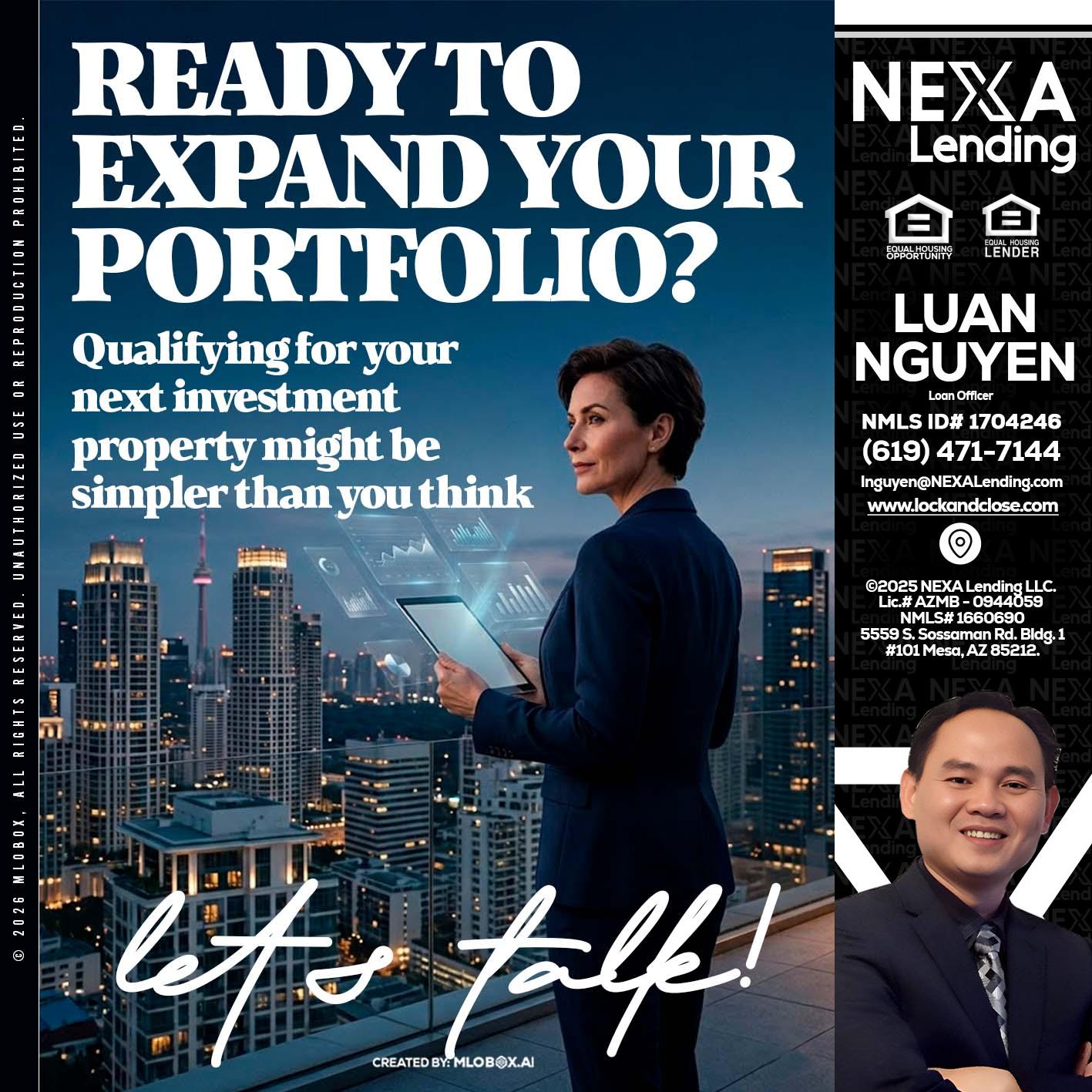 READY TO EXPAND - Luan Nguyen -Loan Officer