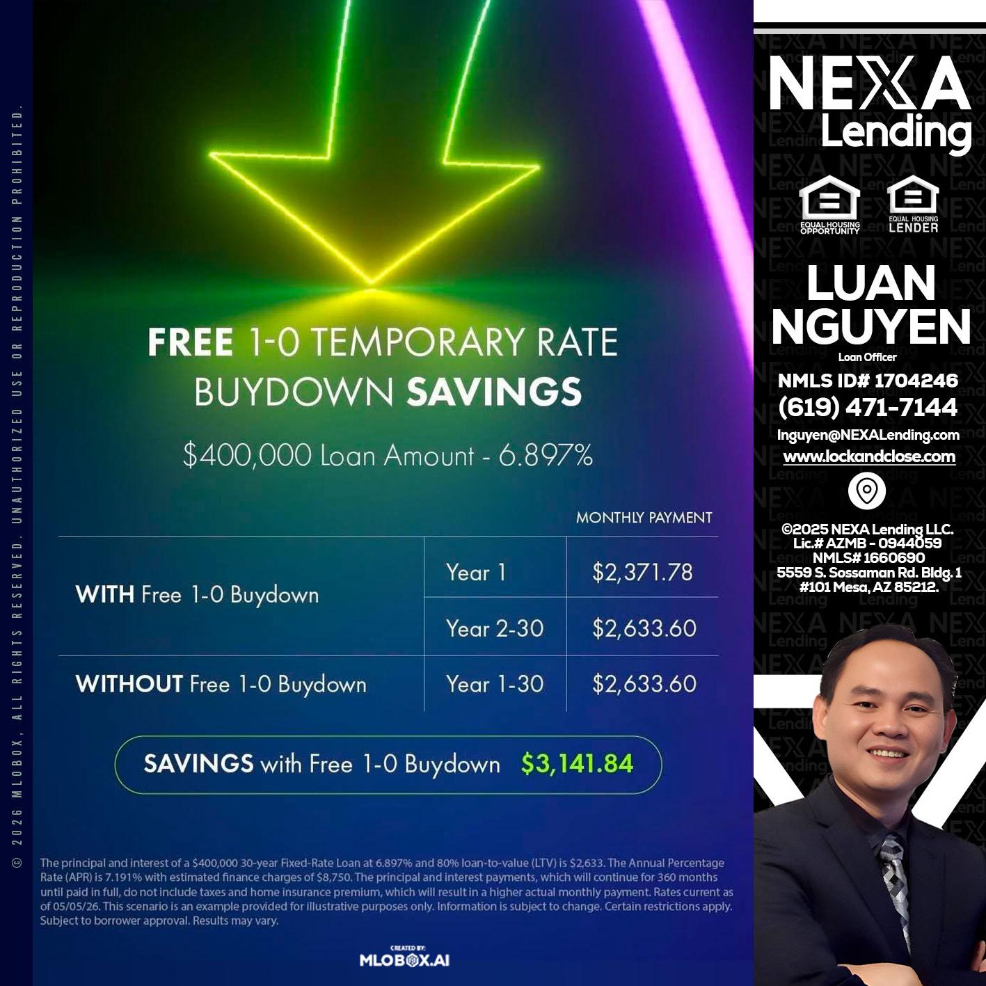 BUYDOWN - Luan Nguyen -Loan Officer