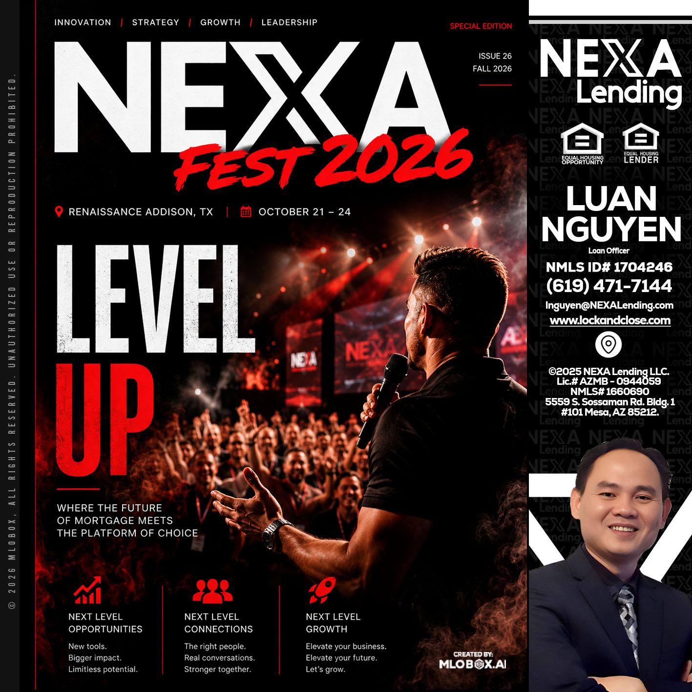 NEXA FEST 2026 - Luan Nguyen -Loan Officer