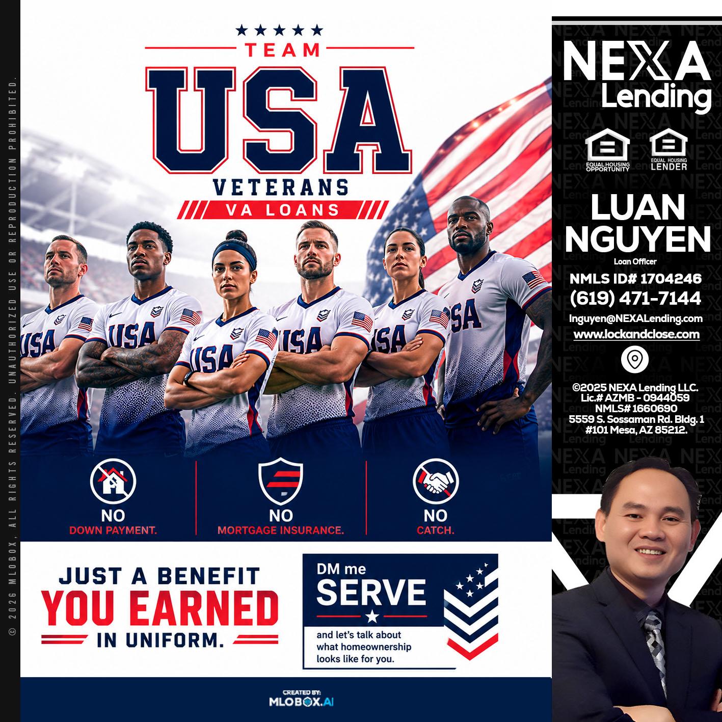 USA TEAM - Luan Nguyen -Loan Officer