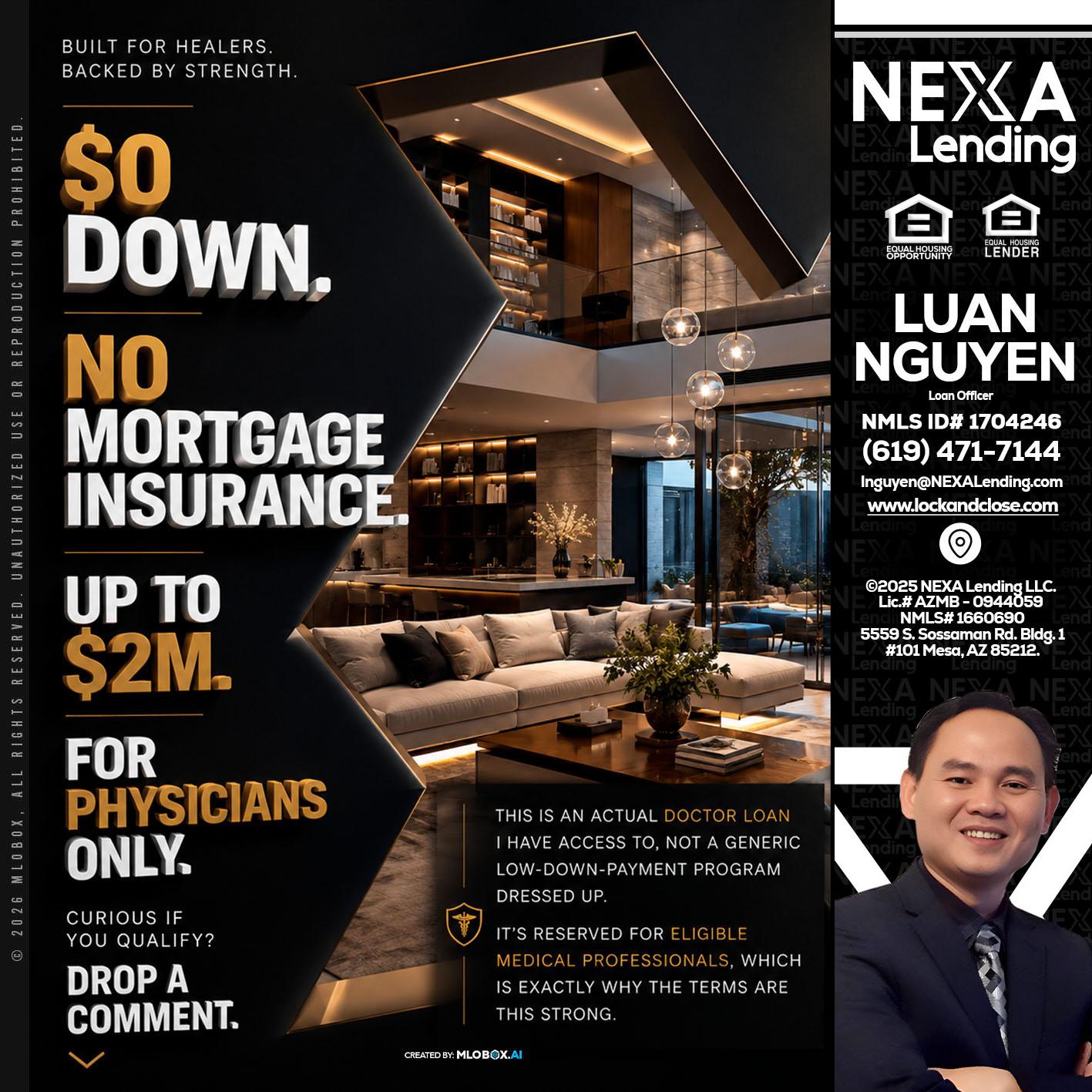 $0 DOWN - Luan Nguyen -Loan Officer