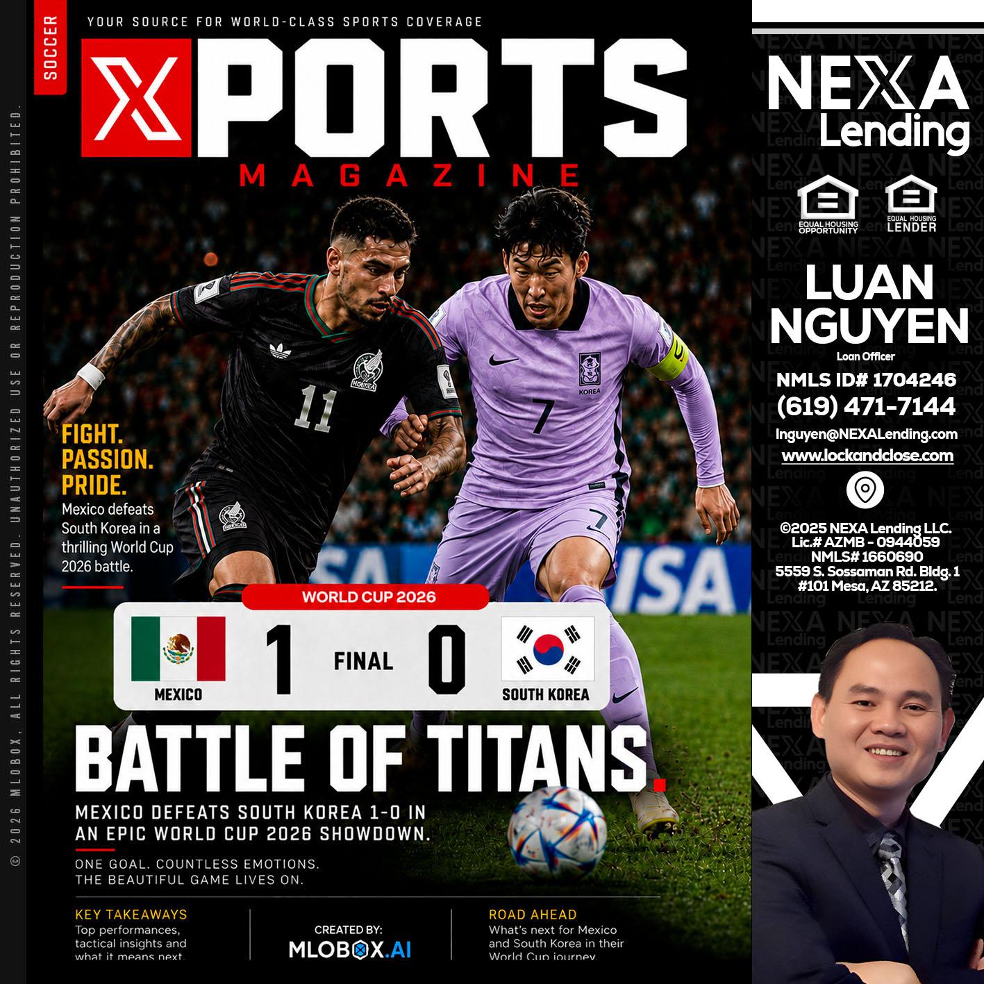 XPORTS MAGAZINE - Luan Nguyen -Loan Officer