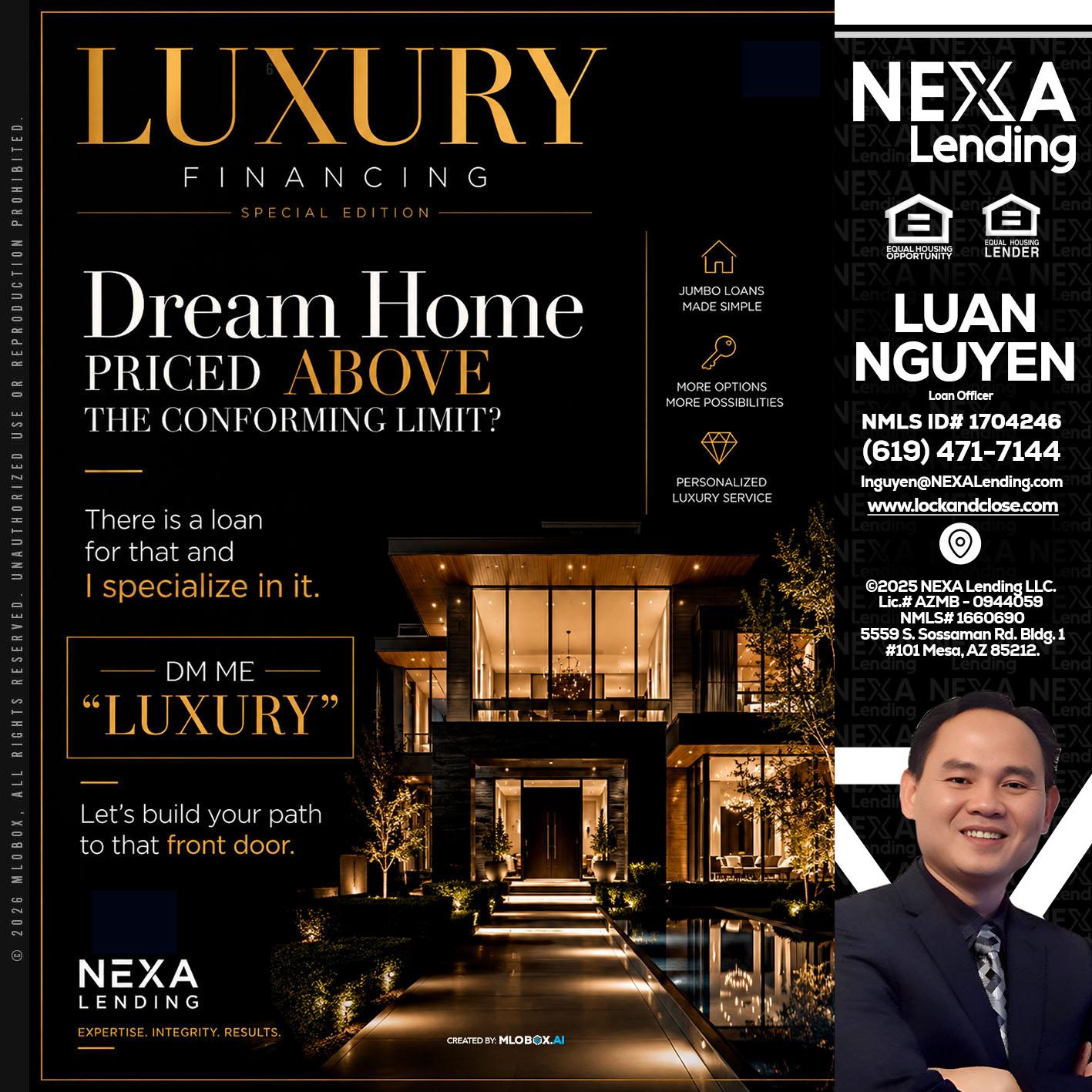 LUXURY - Luan Nguyen -Loan Officer