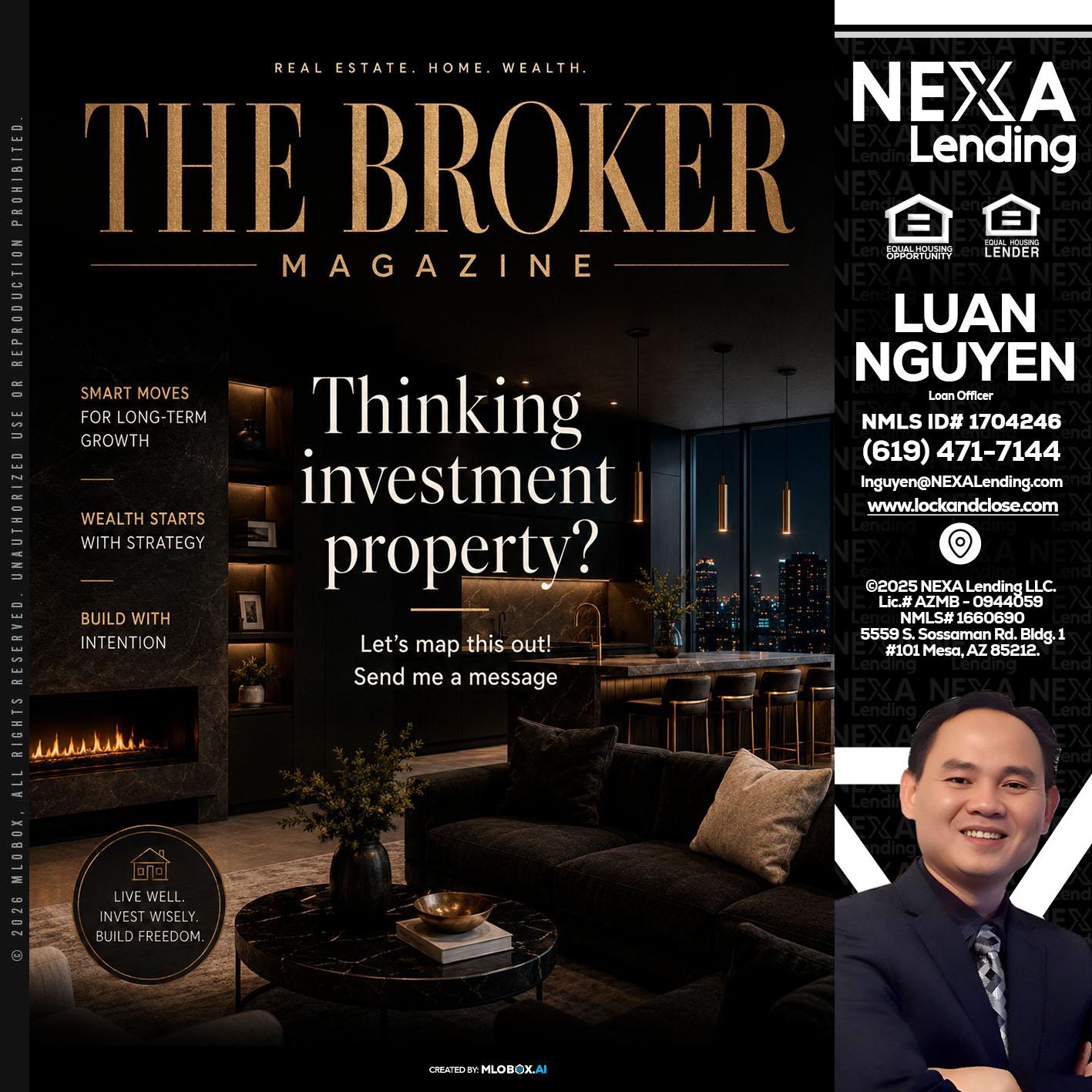 THE BROKER - Luan Nguyen -Loan Officer