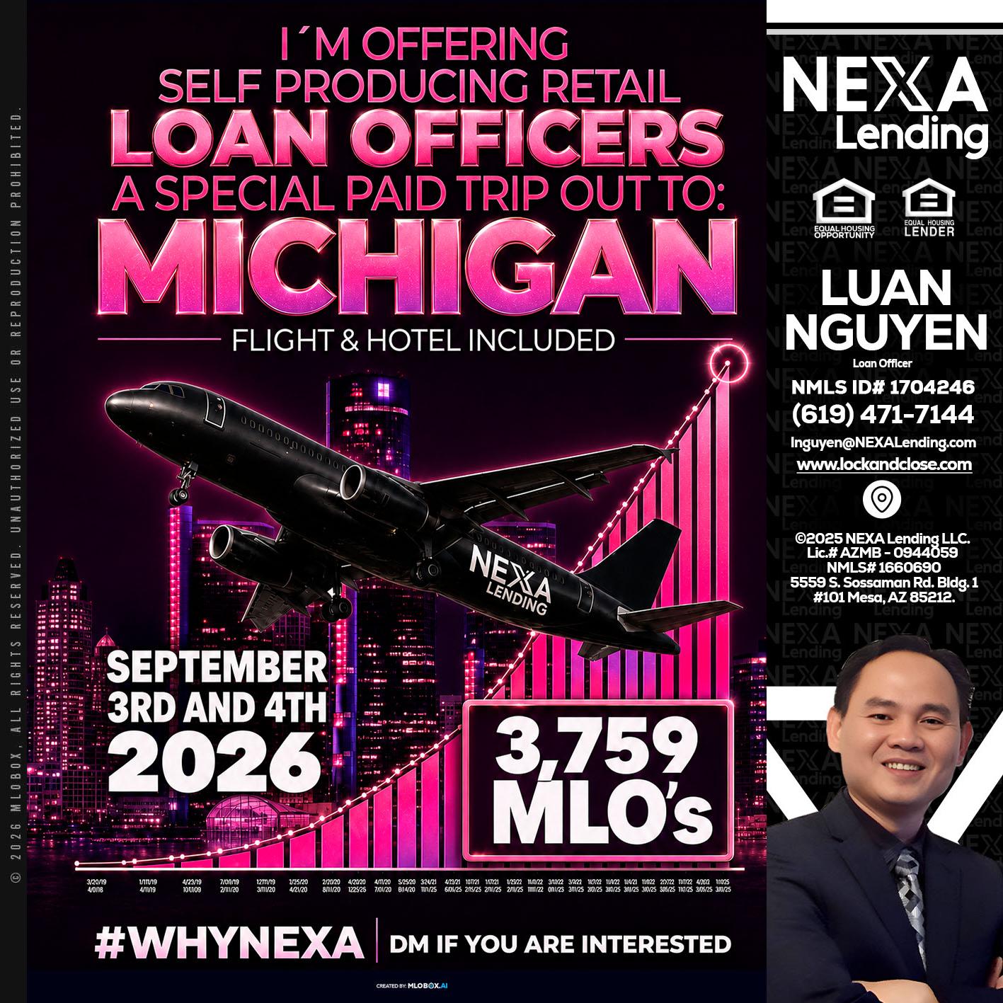 MICHIGAN TRIP - Luan Nguyen -Loan Officer