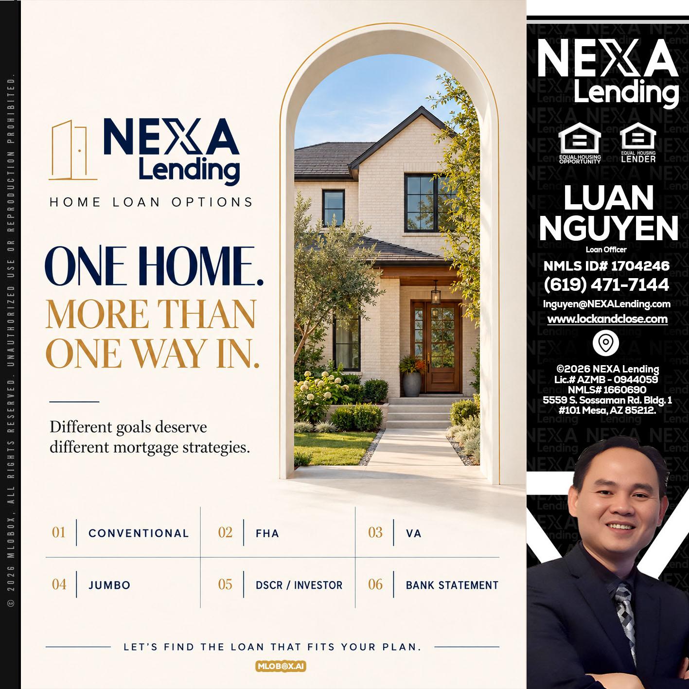 ONE HOME - Luan Nguyen -Loan Officer