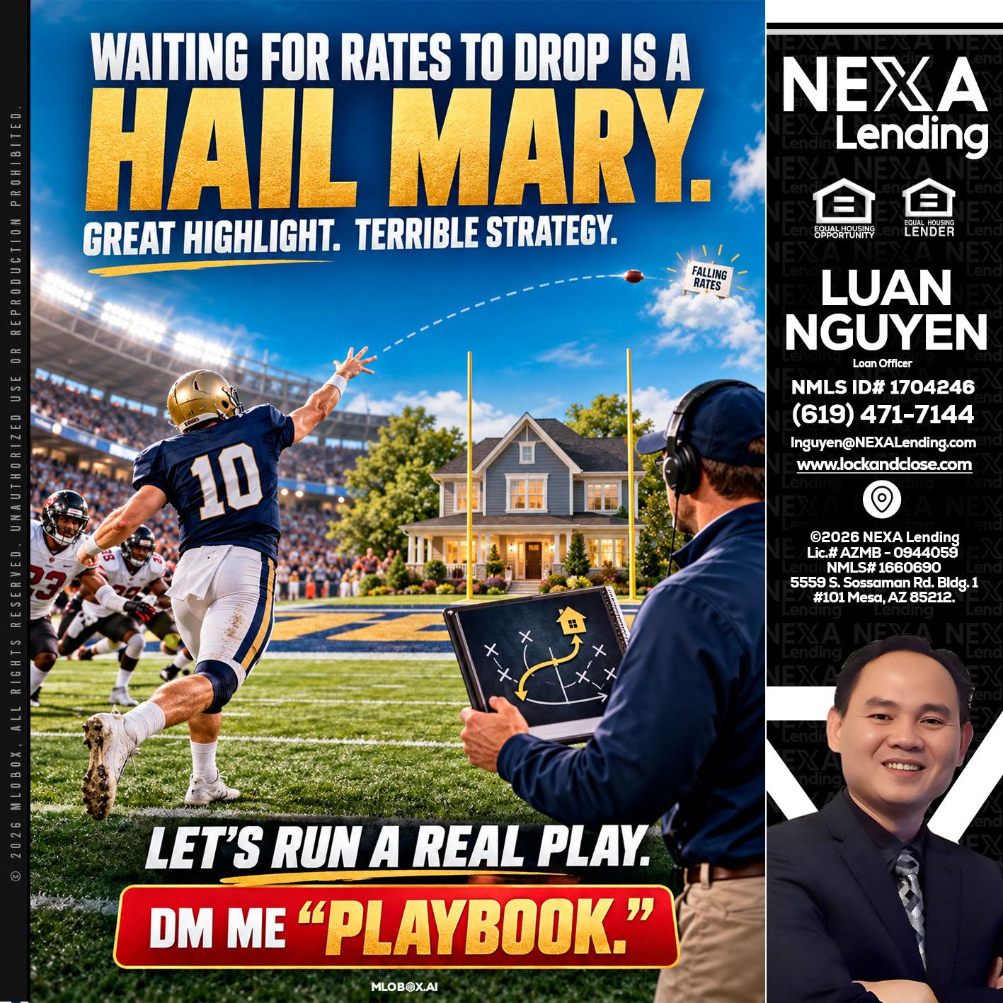 HAIL MARY - Luan Nguyen -Loan Officer
