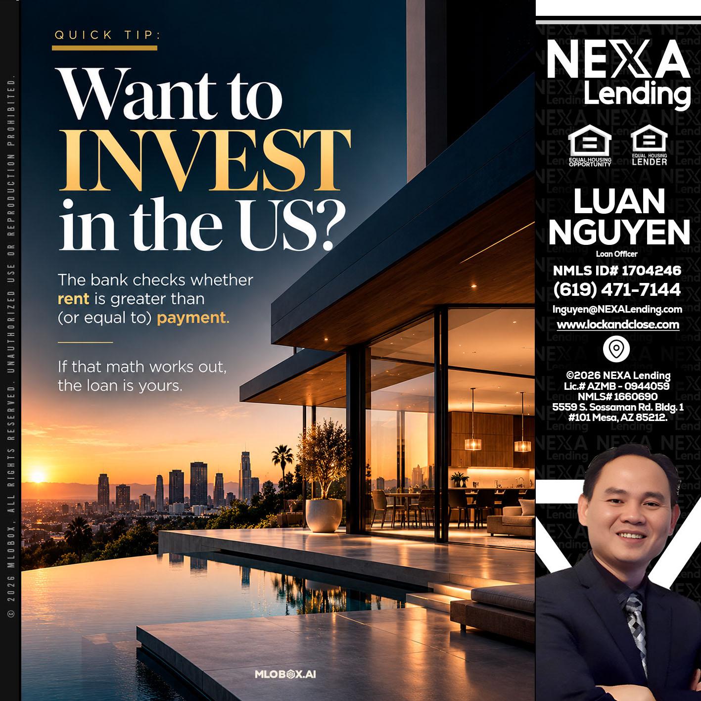 QUICK TIP - Luan Nguyen -Loan Officer