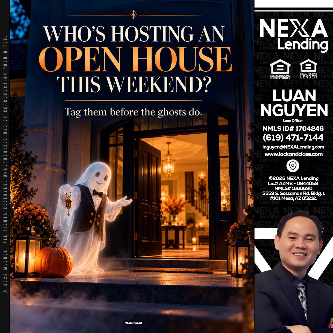 WHO IS HOSTING? - Luan Nguyen -Loan Officer